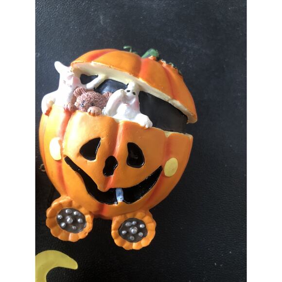 Oriental Trading Co Halloween Pumpkin Train With Box - Picture 4 of 8